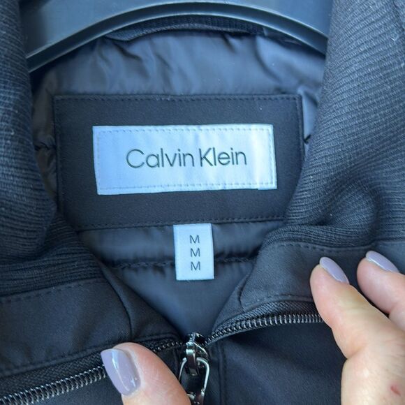 Calvin Klein Stand Collar Water Resistant Jacket black NWT‎ in packaging - Picture 9 of 10